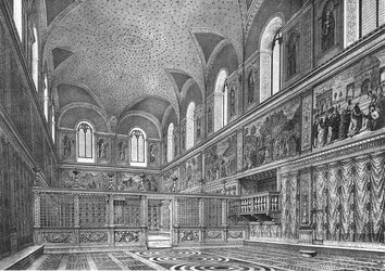 Apparence reconstruite de la Chapelle Sixtine